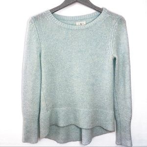 Lou & Grey Soft Turquoise Crew Neck Sweater